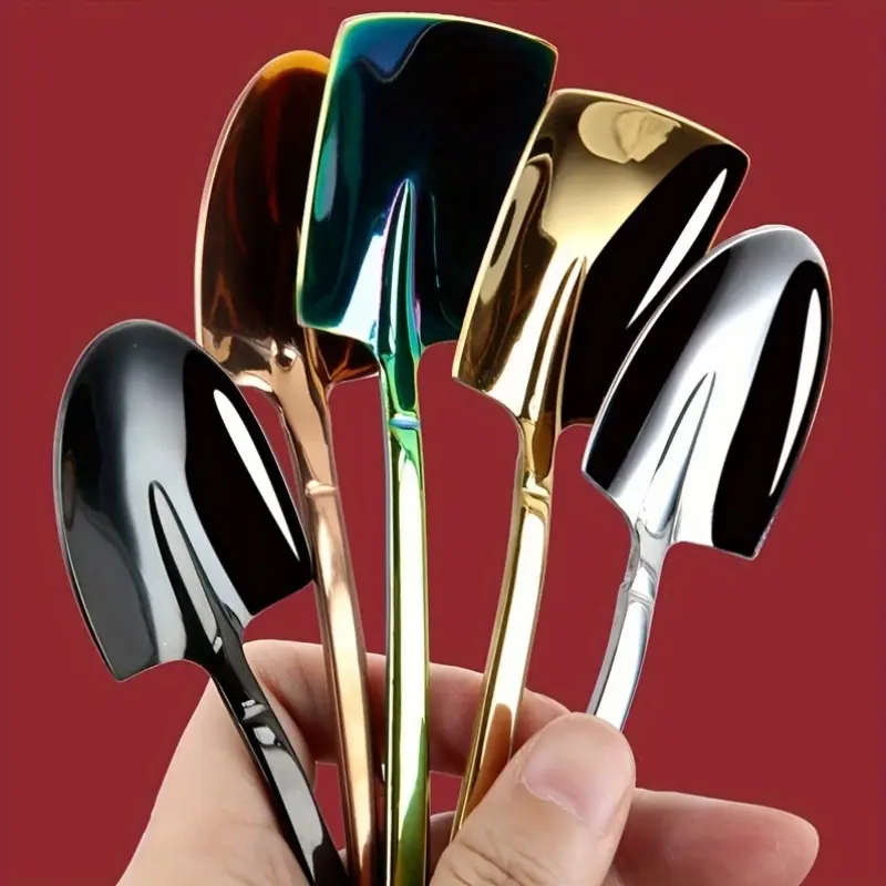 10 Pieces Stainless Steel Ice Cream Scoops