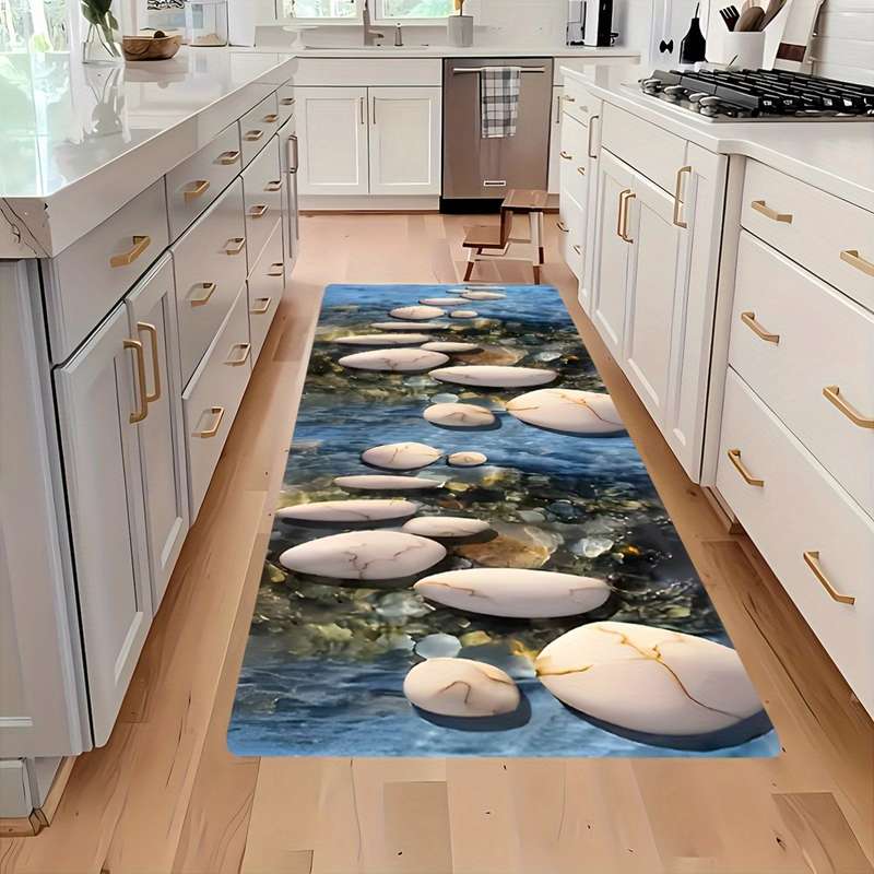 1Pc 23.6x118.1inch 60x300cm Floor Mat
