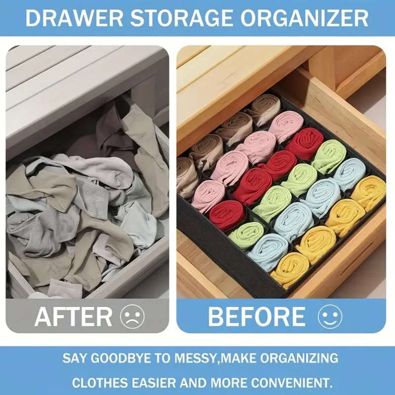 Foldable Wardrobe Organizer