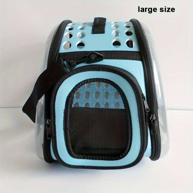 1pc Lake Bluesize Large Pet Bag