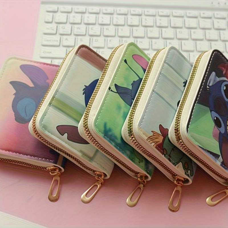 1pc Marvel Iron for Man Wallet Large Capacity Coin Purse with Multiple Compartments Zipper Closu