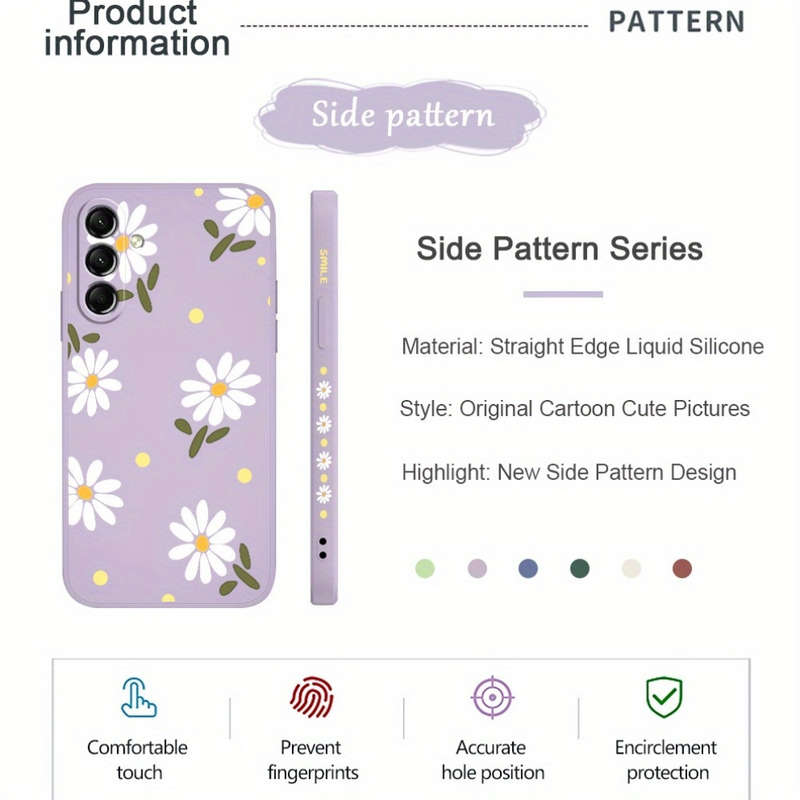 1pc Black For Samsung Galaxy A23 Phone Cases