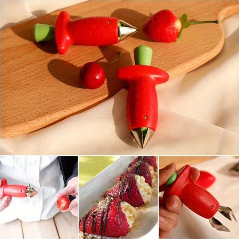 1pc Stainless Steel Paring Knife Set Multifunctional Fruit Corer and Slicer with Interchangeable