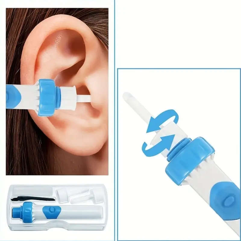 Kit for Removing Earwax Portable Electric Vacuum Cleaner for Ears Safe And Comfortable Earwax Remova