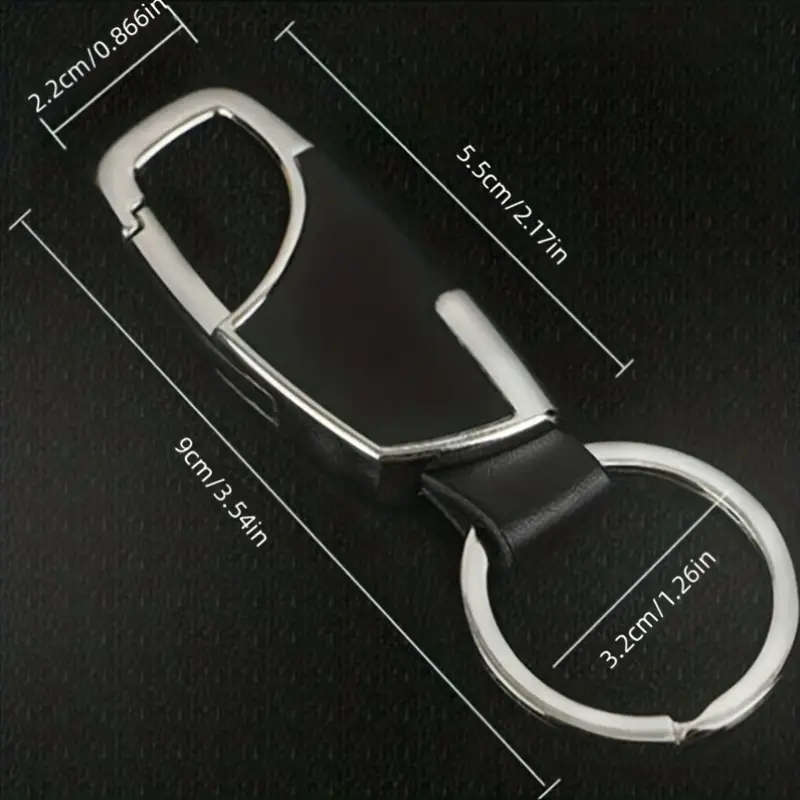 Leather Car Keychain Keyring Keychain