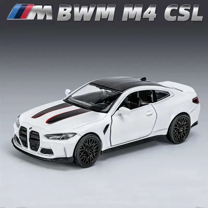 RMZ City 1:36 Scale BMW M4 CLS Alloy Diecast Model Car, Pull-Back Operation, Metal Vehicle