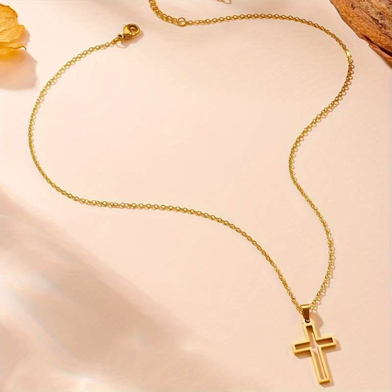 1 Piece Silvery Jesus Theme Pendant