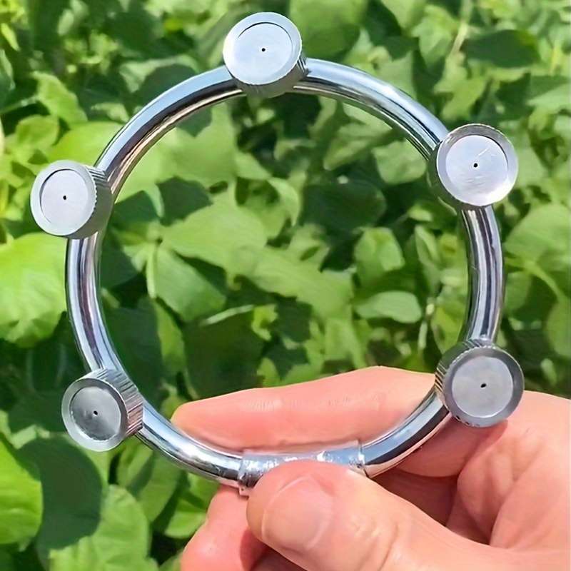 1Pc 3 Nozzles Stainless Steel Garden Sprayer Adjustable Pressure
