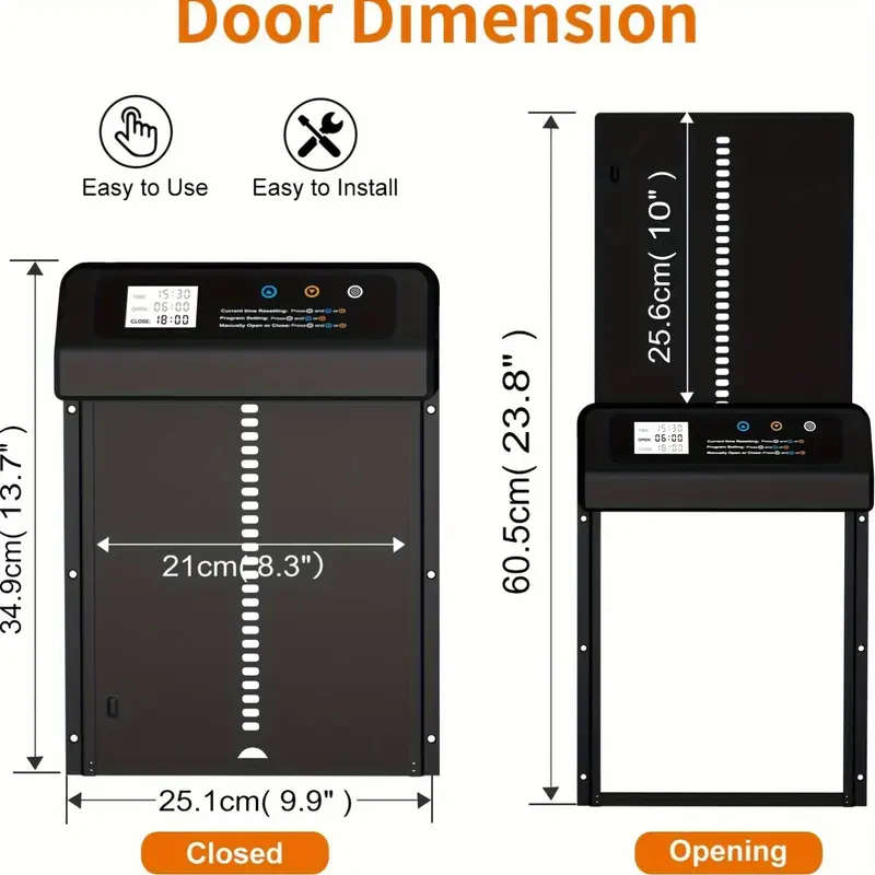 Automatic Chicken House Door With Timer