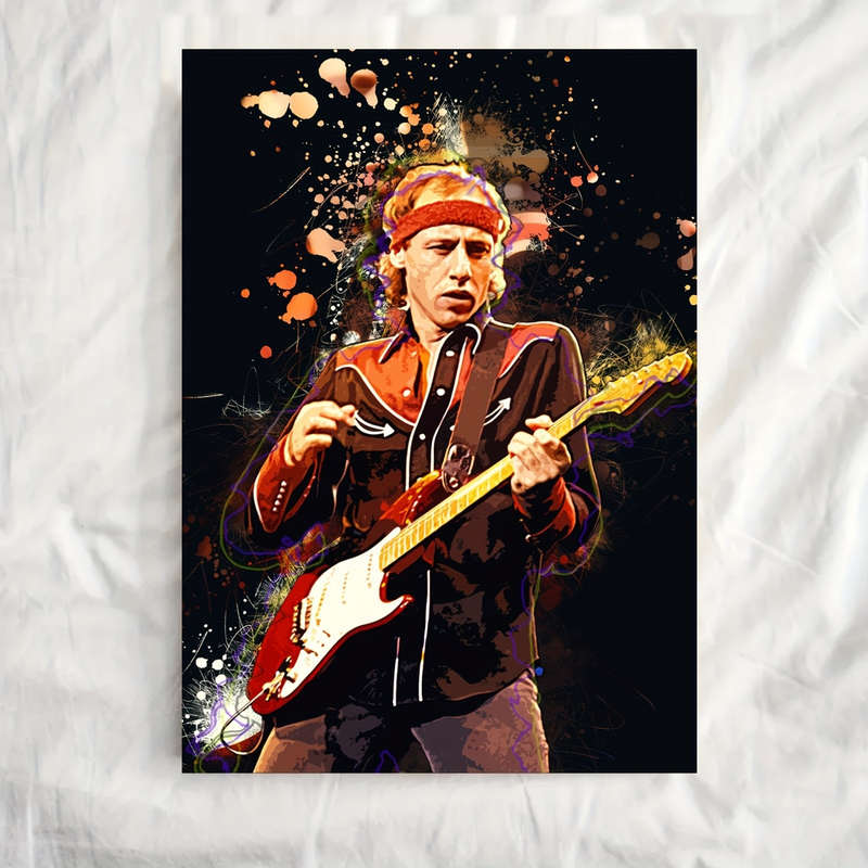 1pc One Piece of Frameless Wall Art Featuring Mark Knopfler Suitable for Decoration in Bars Clubs