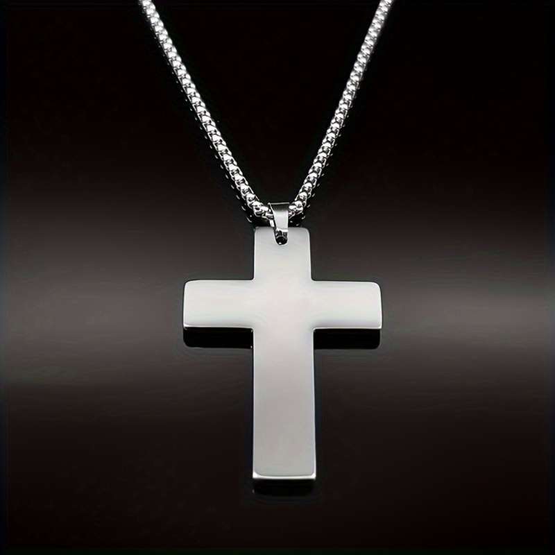 1 Piece Silvery Jesus Theme Pendant