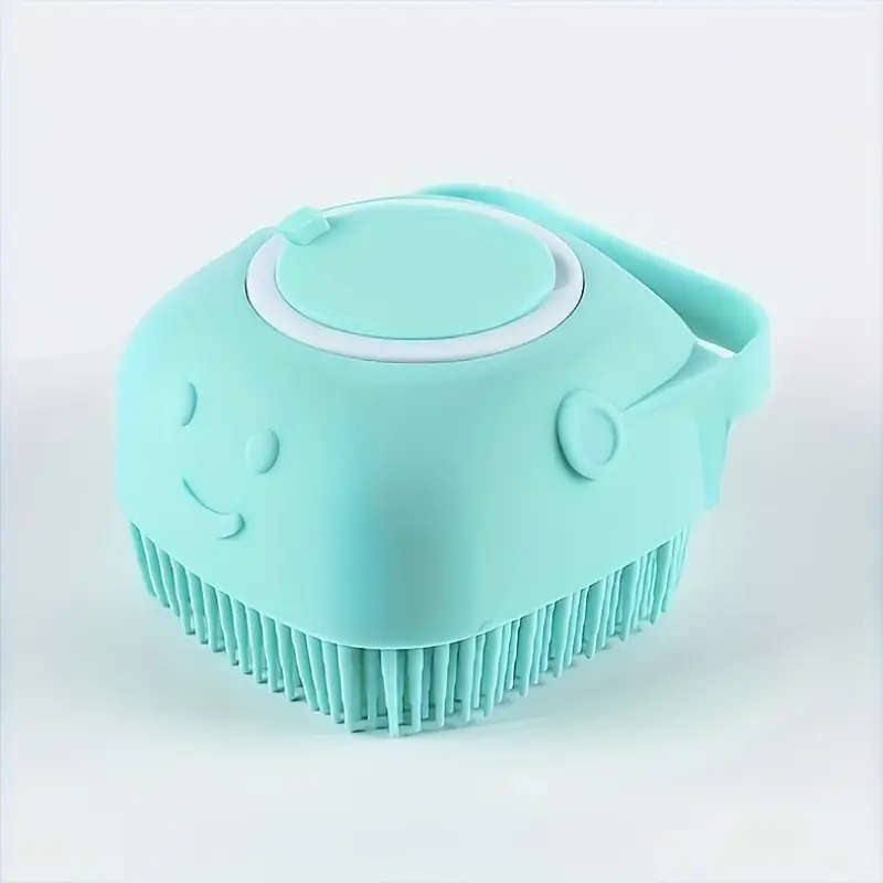 Pet Shampoo Brush with Shampoo Storage