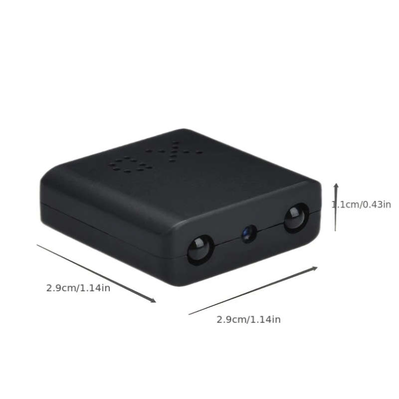 1pc Compact Video Recording Camera with Built-In Battery Suitable for Monitoring Home Security And F