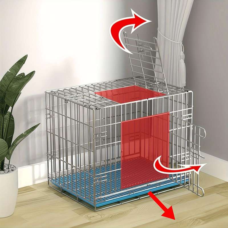 1pc Beige M (91*91*58cm) + Storage Bag Model XYS0612-12Pet Cage