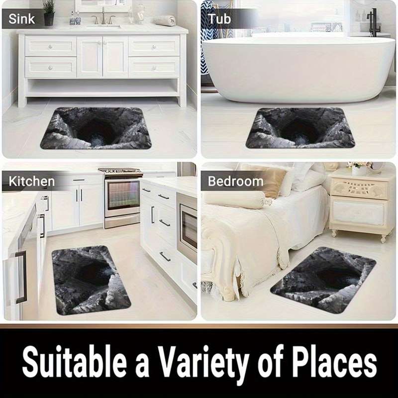 1Pc 15.75x23.62inch 40x60cm Floor Mat