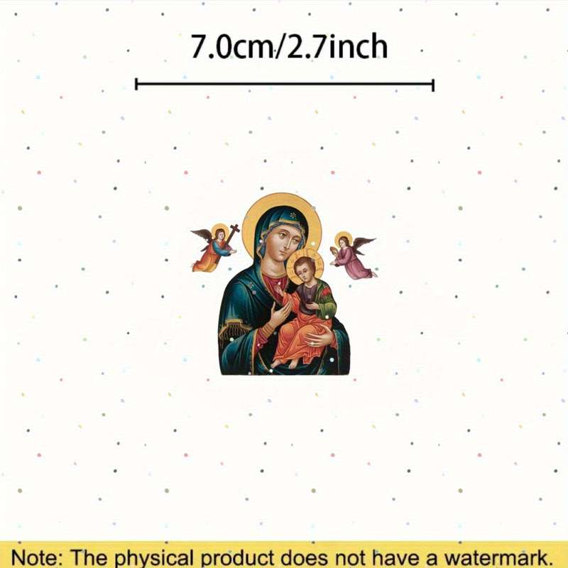 1pc Jesus Christian Themed Stickers