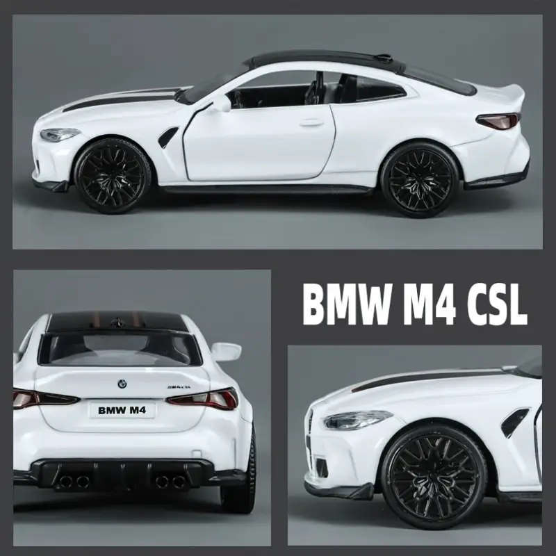 RMZ City 1:36 Scale BMW M4 CLS Alloy Diecast Model Car, Pull-Back Operation, Metal Vehicle