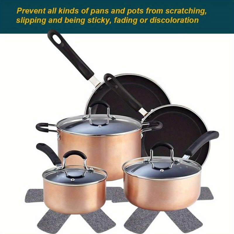12 Pack of Pot Protectors for Perfect Stacking of Pots Pans Bowls Skillets Glasswa