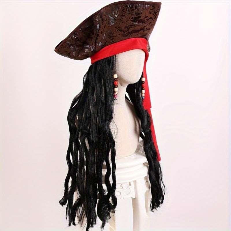 1Pc Black 55.88cm Fashion Design Wig