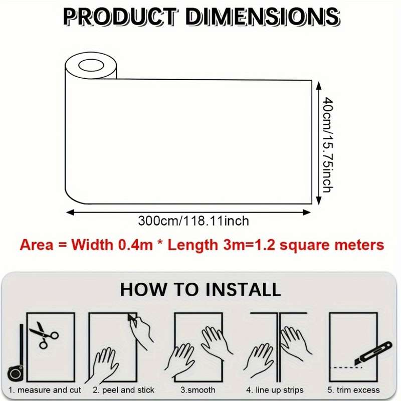 1roll Wall StickersItems YC404