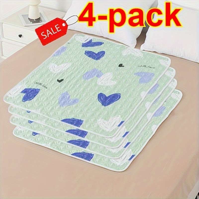4Pcs Diaper Green