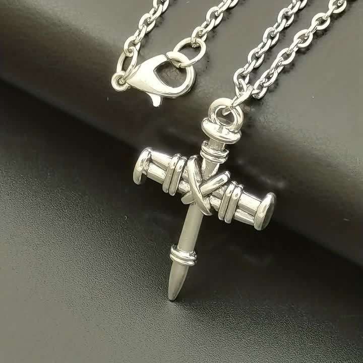 1 Piece A 210d Jesus Theme Pendant