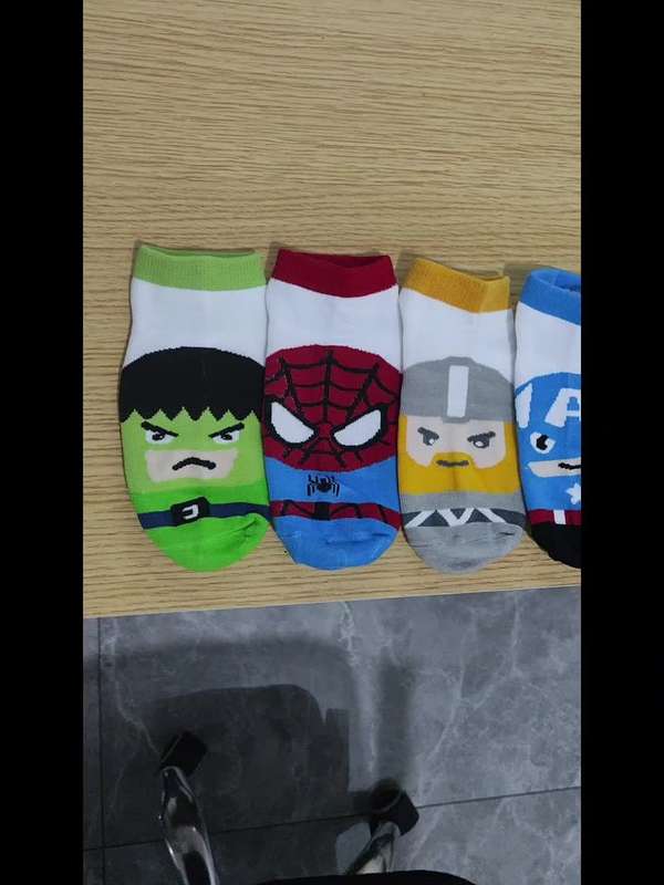 5 Pairs Multicolor 1 To 4Y High Elastic Socks