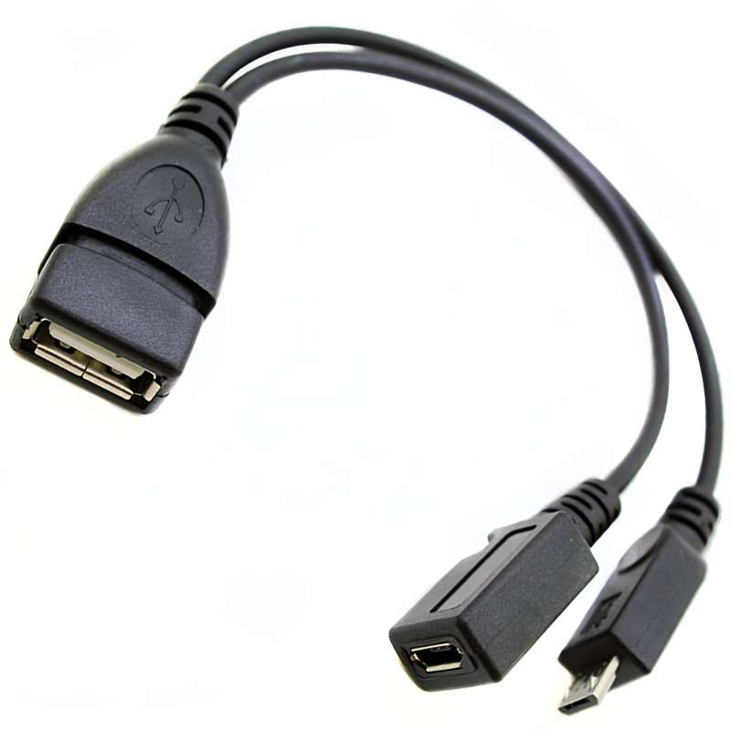 1pc OTG Cable USB Port Terminal Adapter for Fire TV 3rd 2nd Gen Fire Stick Samsung Galaxy S I