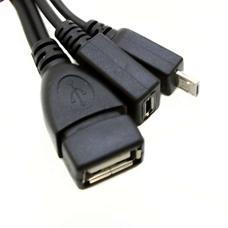 1pc OTG Cable USB Port Terminal Adapter for Fire TV 3rd 2nd Gen Fire Stick Samsung Galaxy S I