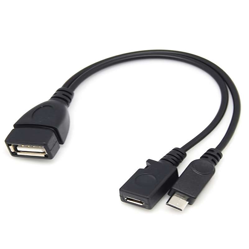 1pc OTG Cable USB Port Terminal Adapter for Fire TV 3rd 2nd Gen Fire Stick Samsung Galaxy S I