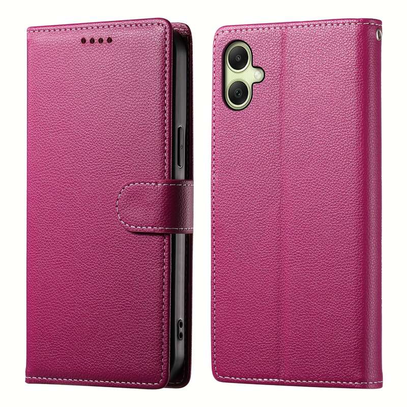1pc Rose Red For Samsung Galaxy A06 Phone Cases