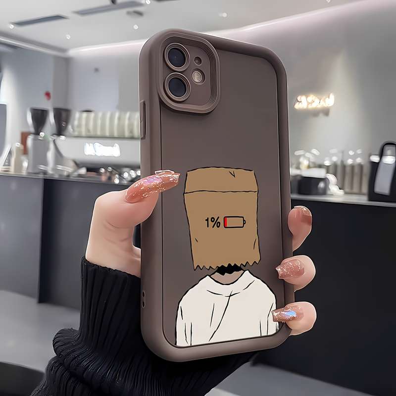 1pc Dark Brown For Samsung Galaxy A35 Phone Cases