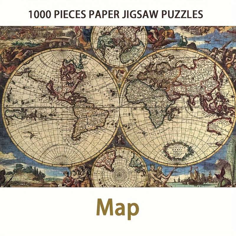1000 Piece Paper Jigsaw Puzzle For Adults