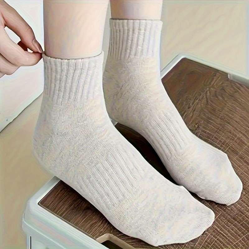 Sock 6 Pairs Of Mixed Colors  One Size