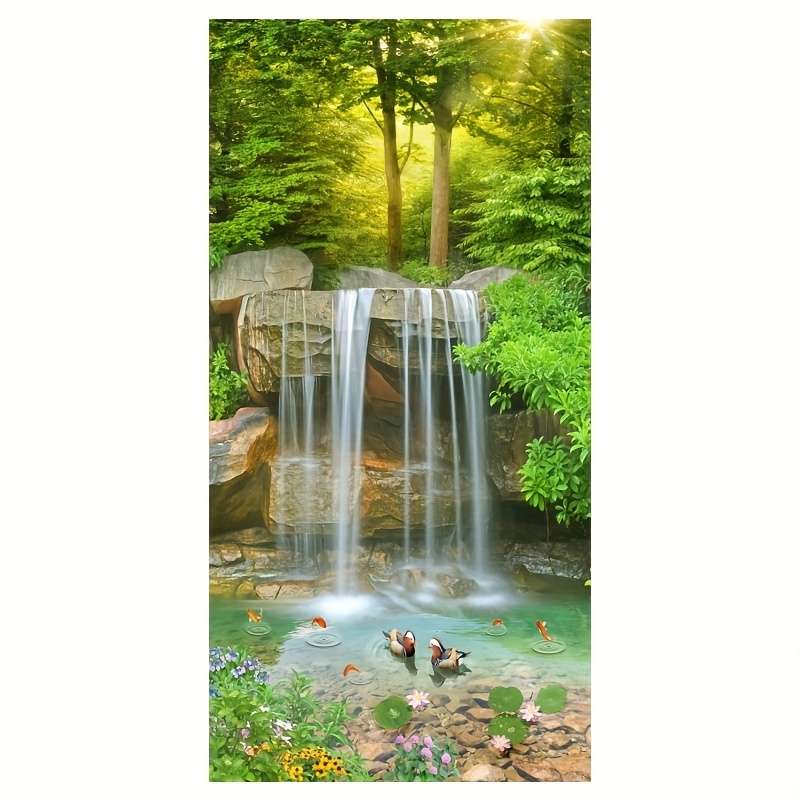 1pc Size 50x120cm Style TH108 Door Window Sticker