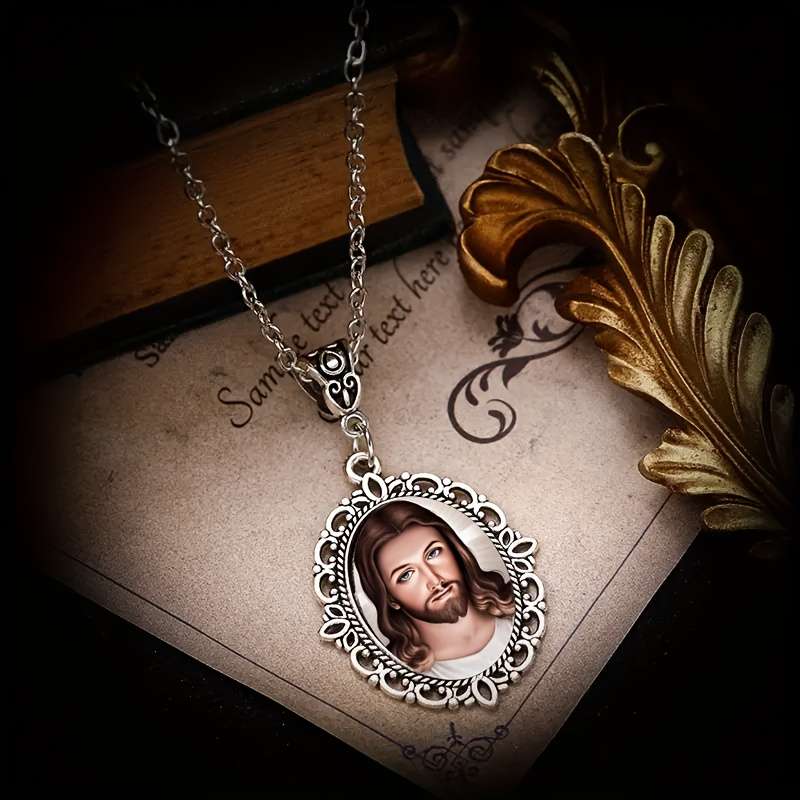 1pc Jesus Theme Pendant