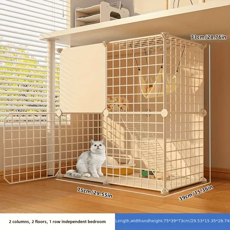 1pc Black size 2 LayersPet Cage