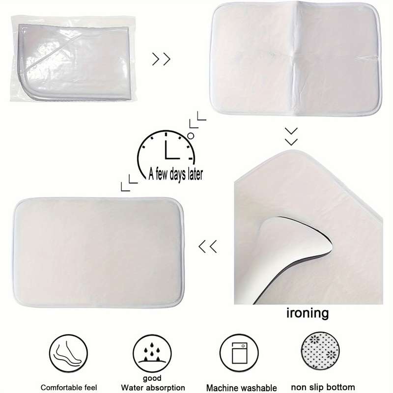 1Pc 15.7x23.6inch 40x60cm Floor Mat