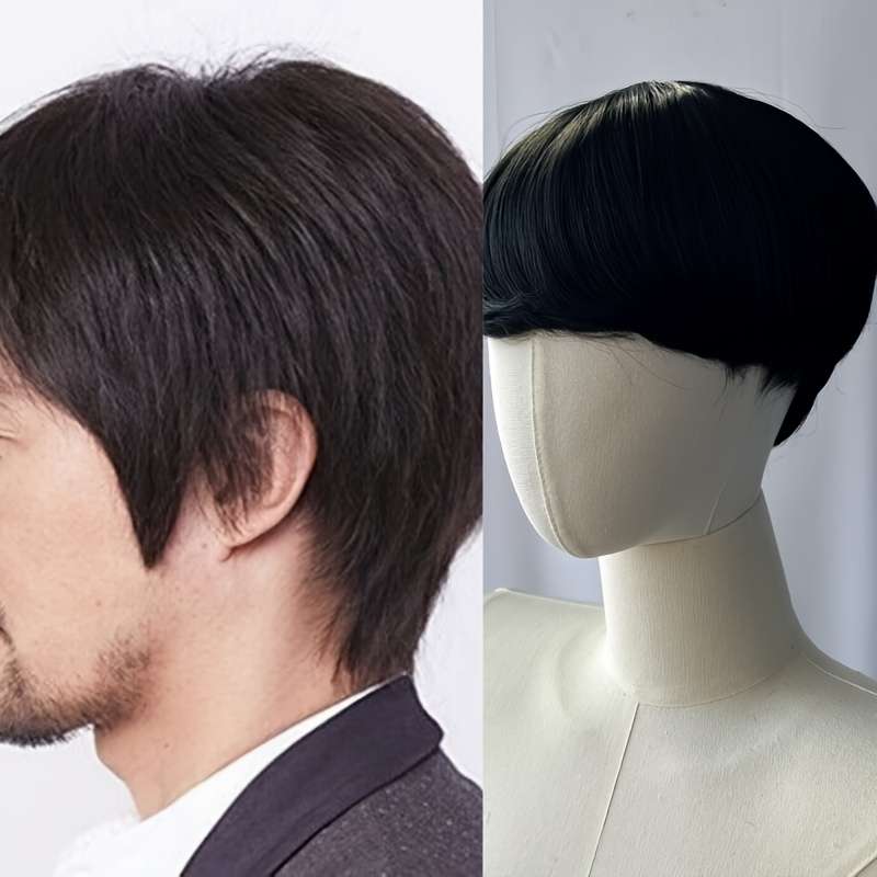 1Pc Light Brown 20.32cm Fashion Design Wig
