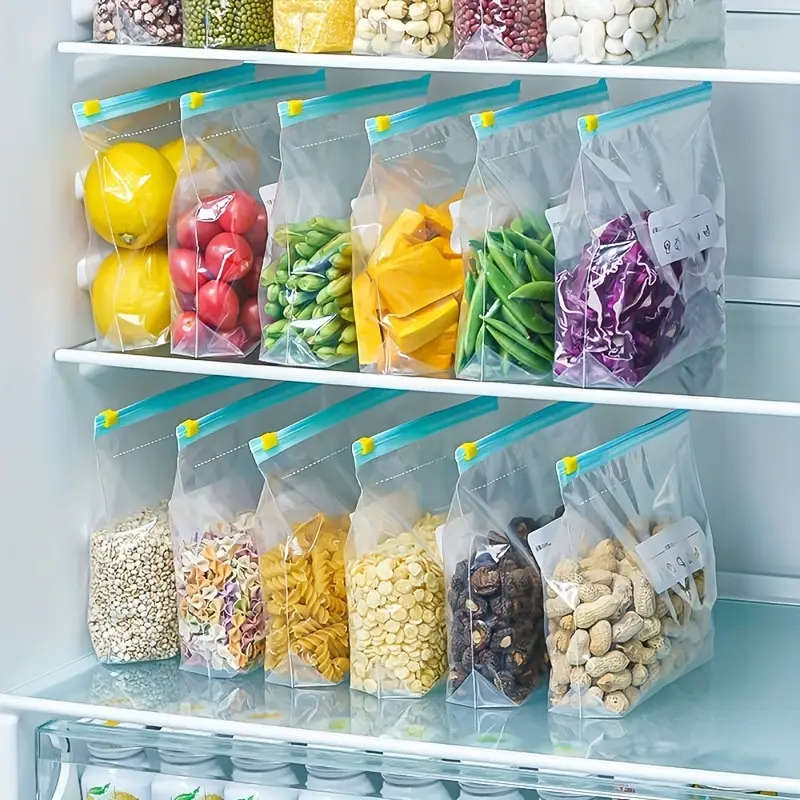 15 Leak-Proof Zip-Lock Freezer Bags