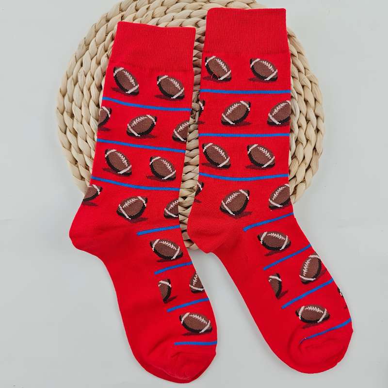 1 Pair Mixed Color One Size Socks
