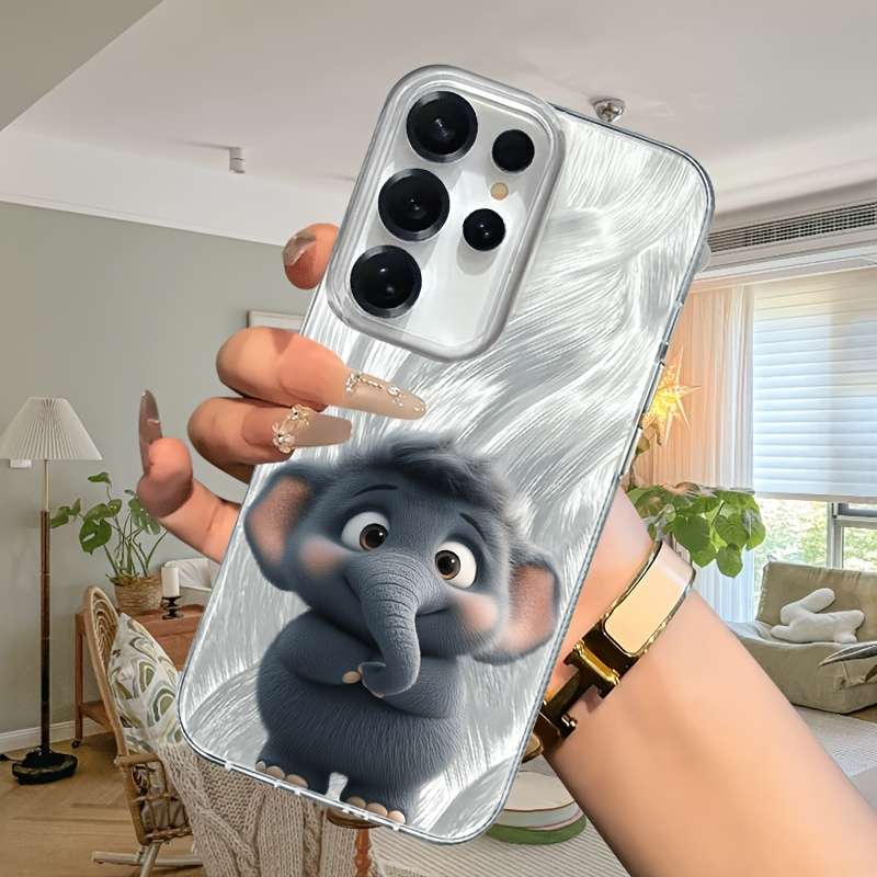 1pc Silvery For Samsung Galaxy A21s Phone Cases
