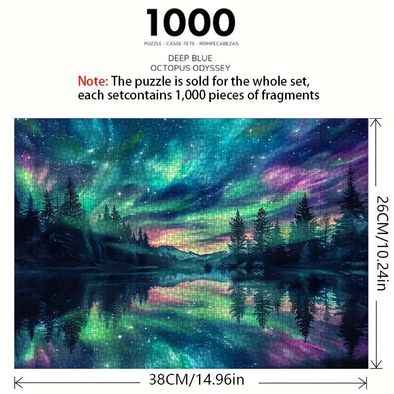 1000 Piece Paper Jigsaw Puzzle For Adults