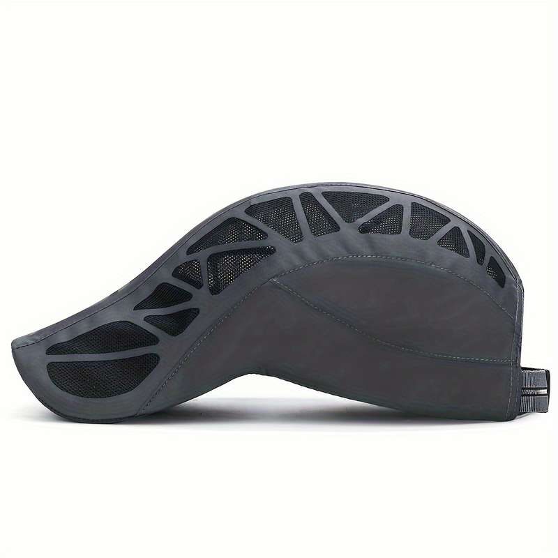 1pc Premium Trendy Cool Peaked Cap Sport Print Breathable Quick Dry Baseball Cap Breathable Mesh