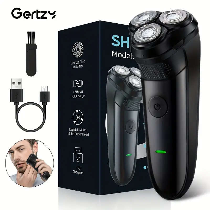 1pc Electric Shaver Rechargeable Mini Portable Shaver Intelligent Floating Shaver Cordless Shaving R