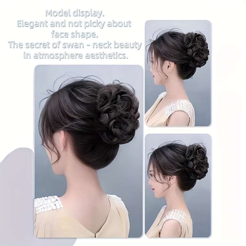 1Pc Black&Brown Color 15.24cm Fashion Design Wig