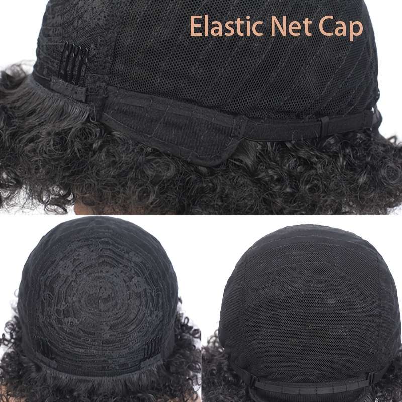 1Pc Gray 25.4cm Fashion Design Wig