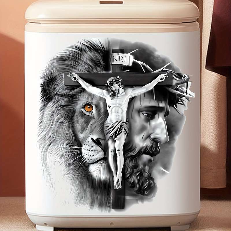 10pcs  Jesus Christian Themed Stickers