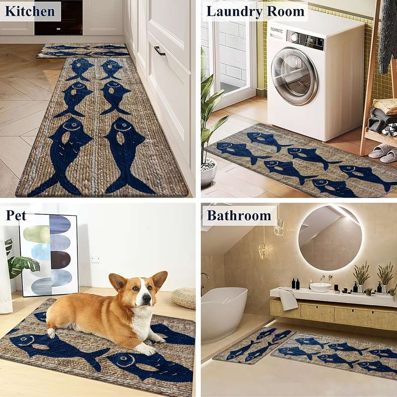 1Pc 45x75cm Floor Mat