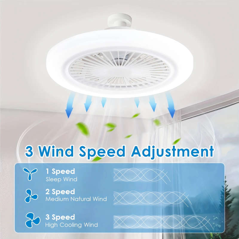 Ceiling Fan Light With Remote Control